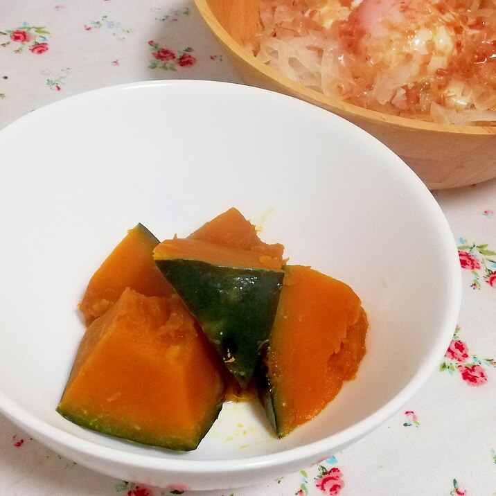 レンジで10分！１番簡単！かぼちゃの煮物